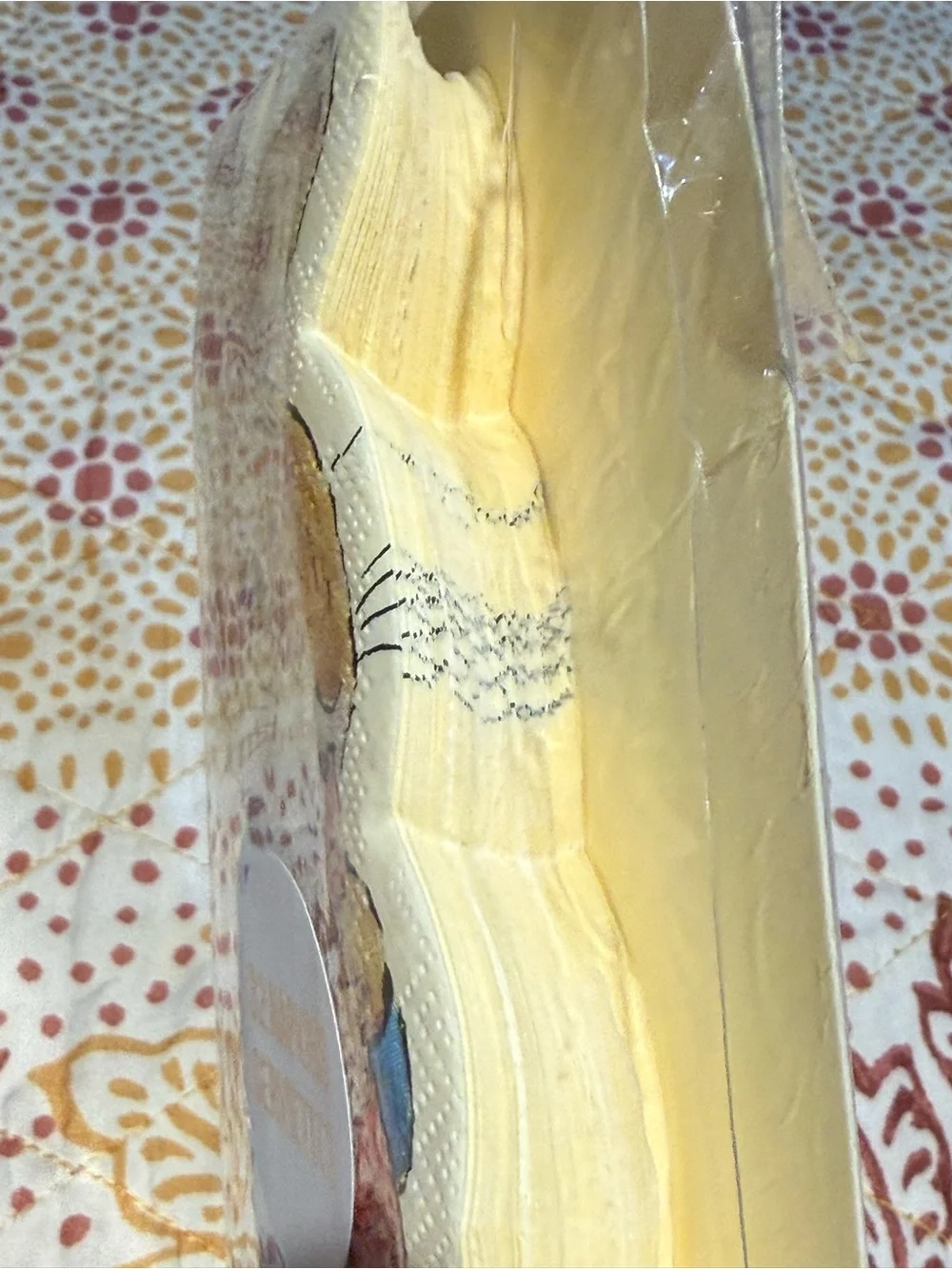 Peter Rabbit Shaped Napkins - Cream with Blue Jacket - 32 Napkins. NWOT